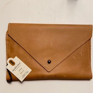 Hearth & Hand Cognac wallet.